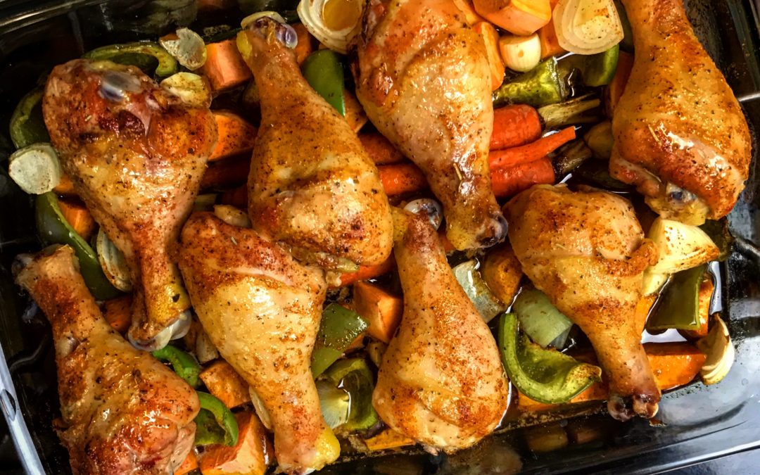 Sweet and Spicy Chicken Legs Recipe