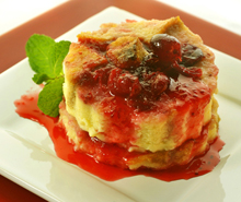 Cranberry Bread Pudding