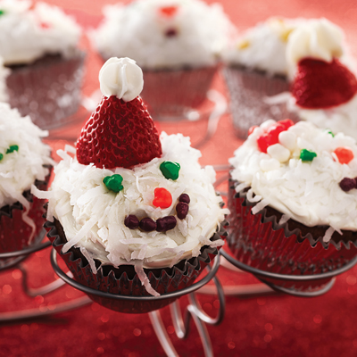 Hot Chocolate Christmas Cupcakes