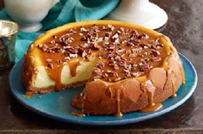 Praline Cheesecake With Caramel Recipe