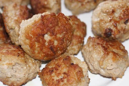 Alligator Meatballs Recipe that are deep fried.
