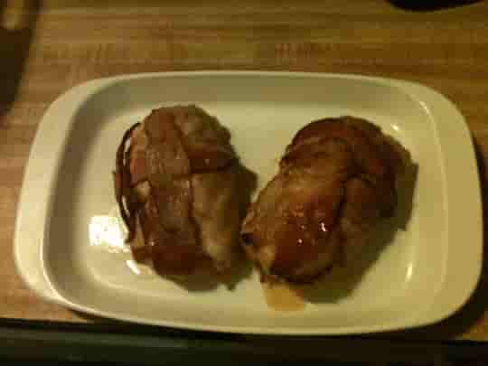 Cajun Bacon Wrapped Stuffed Chicken Breasts