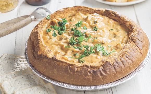 Crawfish Bread Bowl, by Slap Your Mama Recipe