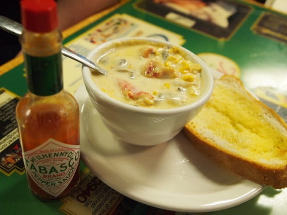 Crawfish & Vegetable Chowder