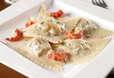 Louisiana Crawfish Ravioli with Crawfish Cream Sauce Recipe