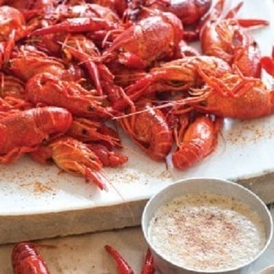 Grilled Crawfish with Spicy Butter Recipe