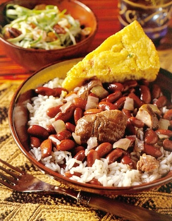 New Orleans Red Beans and Rice With Smoked Pork Hock Recipe
