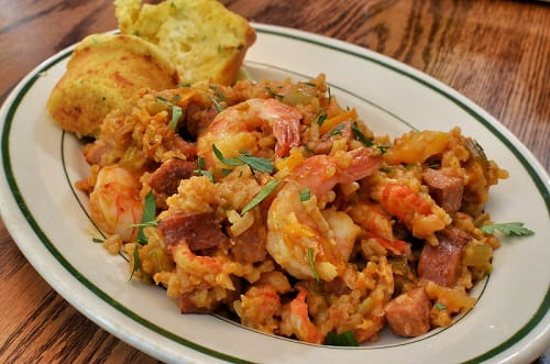 Bayou Shrimp and Sausage Jambalaya Recipe