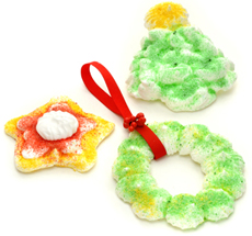 Meringue Cookie Ornaments