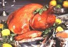 Roasted Turkey with citrus Glaze